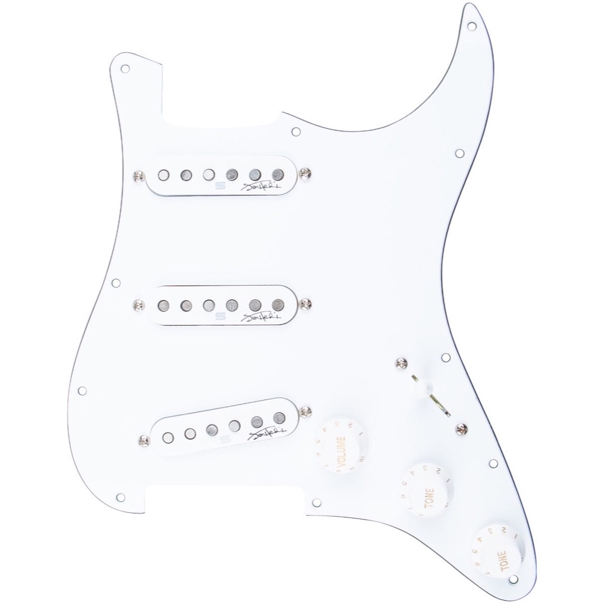 Seymour Duncan Hendrix Loaded Strat Pickguard, Voodoo – Same Day Music