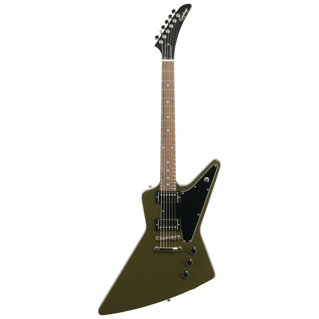 Epiphone Exclusive Explorer Electric Guitar, Olive Drab Green