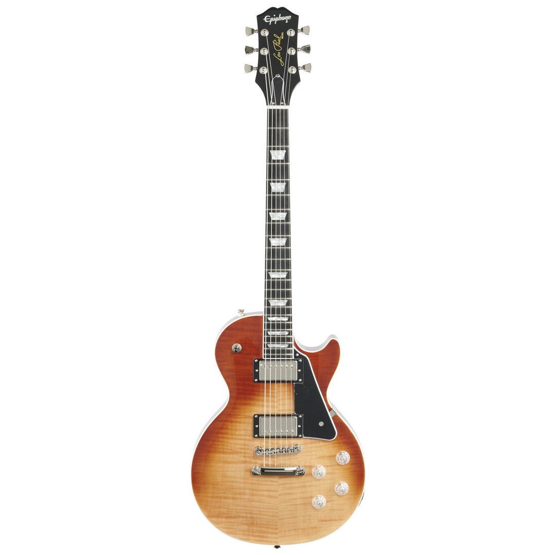 Epiphone Les Paul Modern Figured Electric Guitar, Caffe Latte Fade