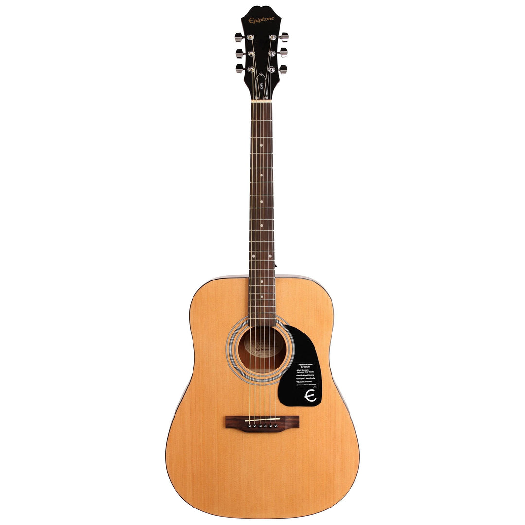 Epiphone DR-100 Acoustic Guitar, Natural