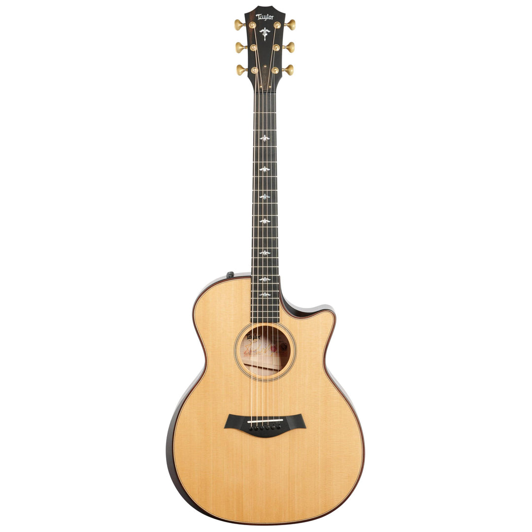 Taylor 614ce Builder's Edition Acoustic-Electric Guitar, Natural