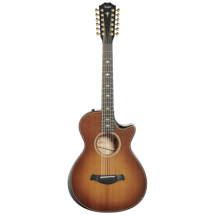 Taylor 652ce Builder's Edition 12-String Acoustic-Electric Guitar, Wild Honey Burst