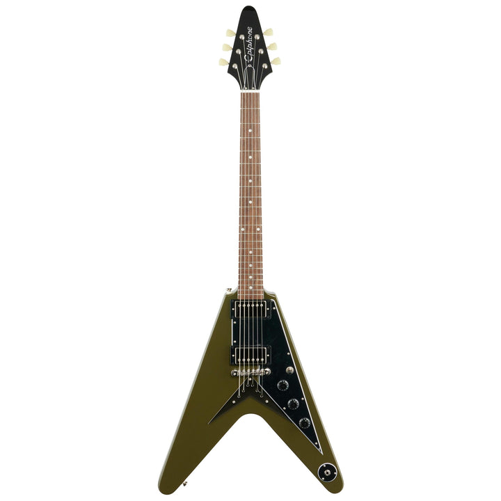 Epiphone Exclusive Flying V Electric Guitar, Olive Drab Green