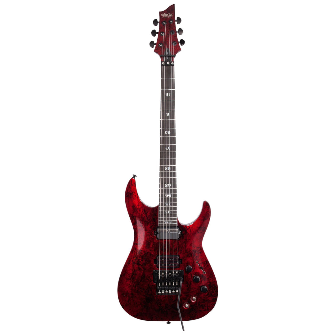 Schecter C1FRS Apocalypse Electric Guitar, Red Reign