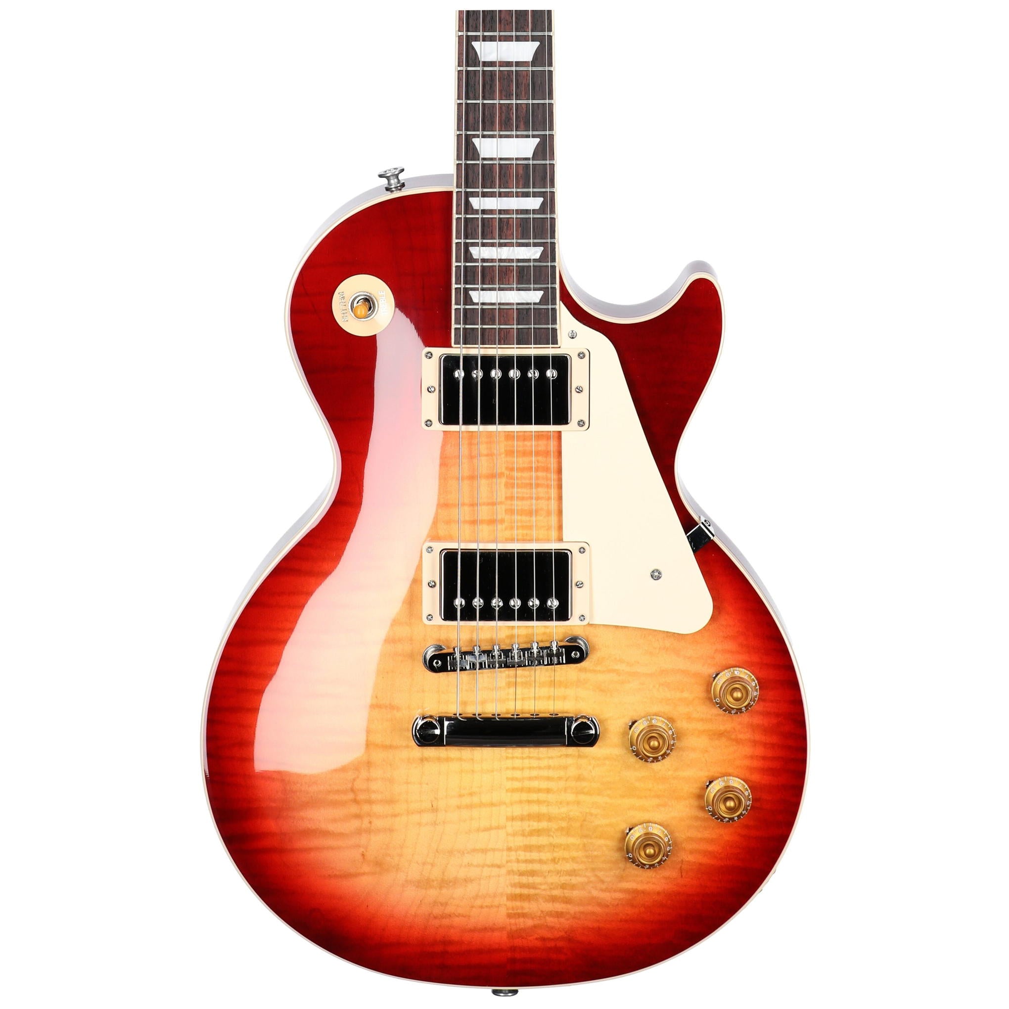 Gibson Exclusive 50s Les Paul Standard AAA Flame Top Electric Guitar,  Heritage Cherry Sunburst