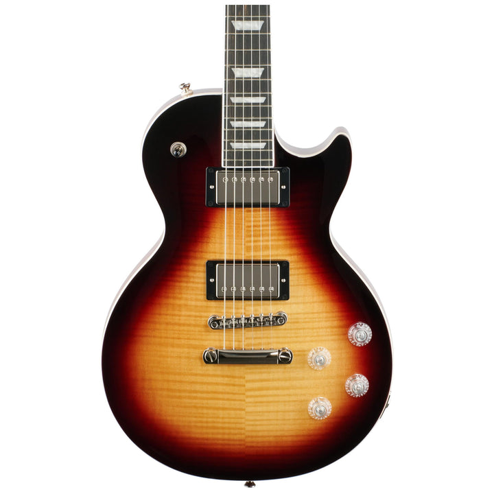 Epiphone Les Paul Modern Figured Electric Guitar, Bourbon Burst