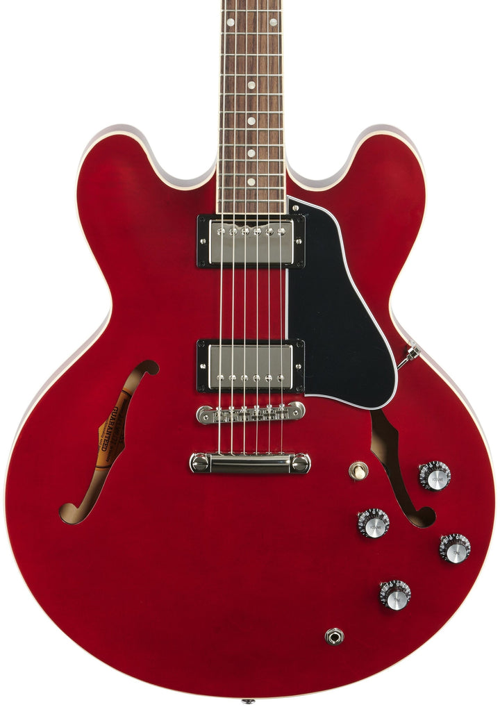 Gibson ES-335 Dot Satin Electric Guitar, Cherry