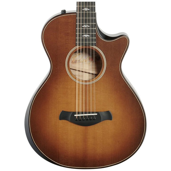 Taylor 652ce Builder's Edition 12-String Acoustic-Electric Guitar, Wild Honey Burst