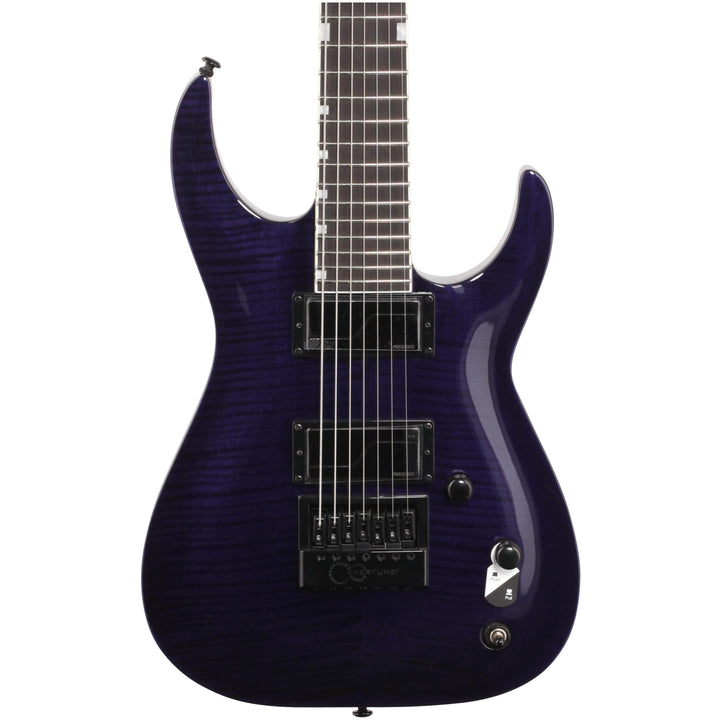 ESP LTD Brian Head Welch SH-7 See-Thru Purple 7-String Electric Guitar