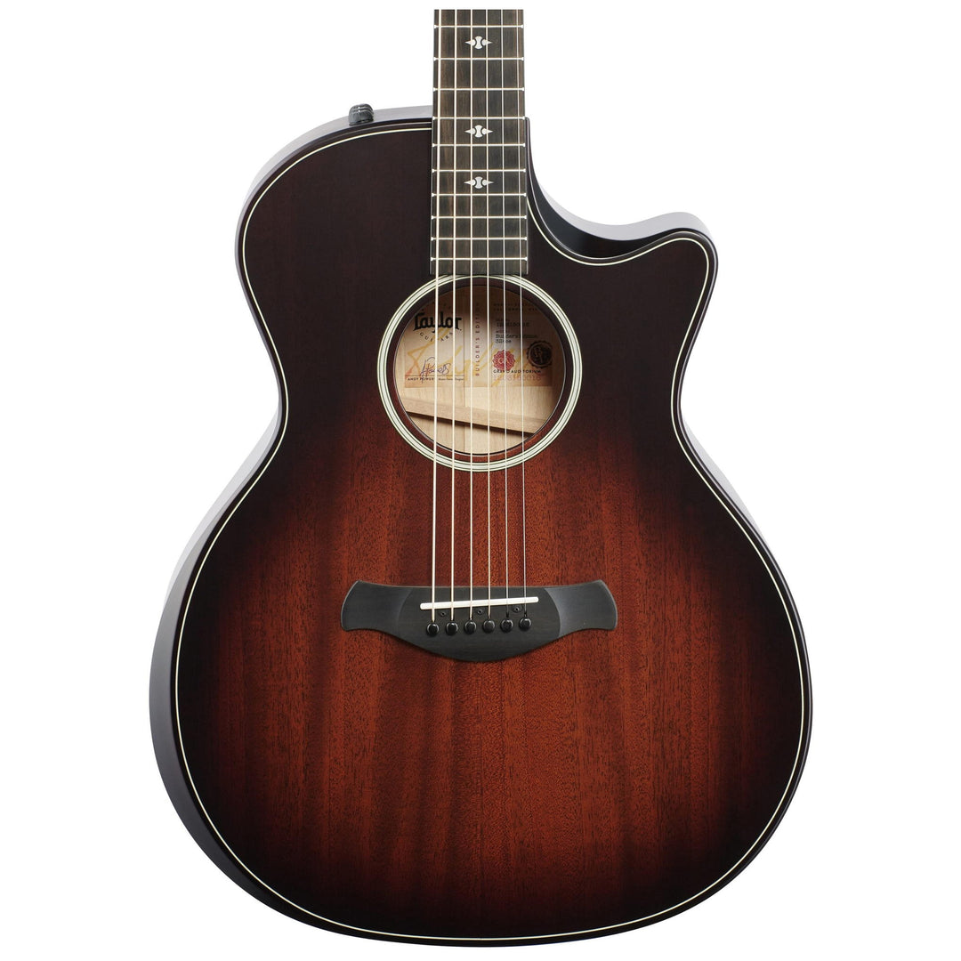 Taylor 324ce Builder's Edition Acoustic-Electric Guitar, Kona Burst