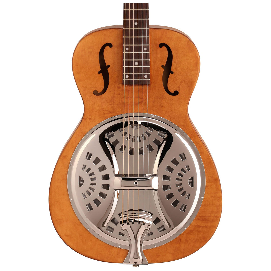 Epiphone Dobro Hound Dog Roundneck Resonator Guitar, Vintage Brown