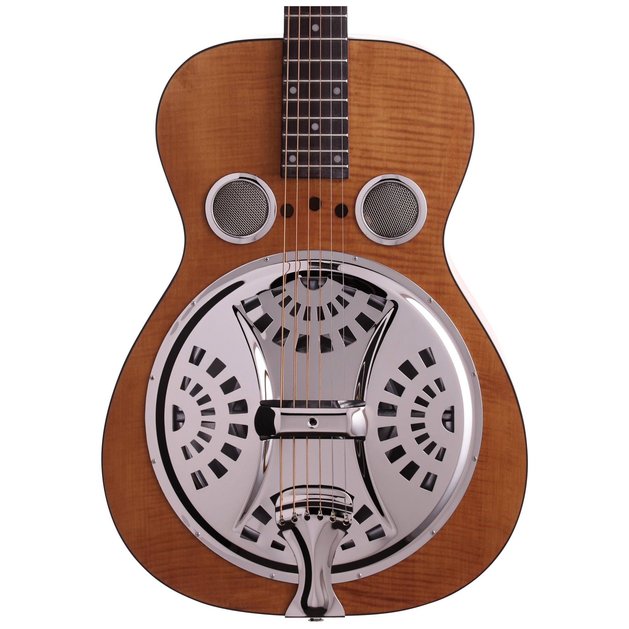 Epiphone Dobro Hound Dog Deluxe Roundneck Resonator Guitar, Vintage Br –  Same Day Music