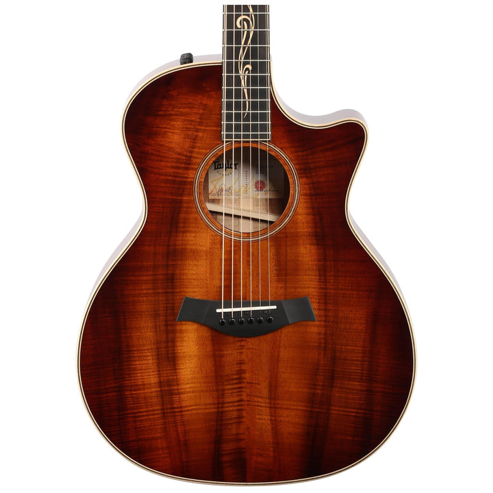 Taylor K24ce Acoustic-Electric Guitar, Shaded Edge Burst