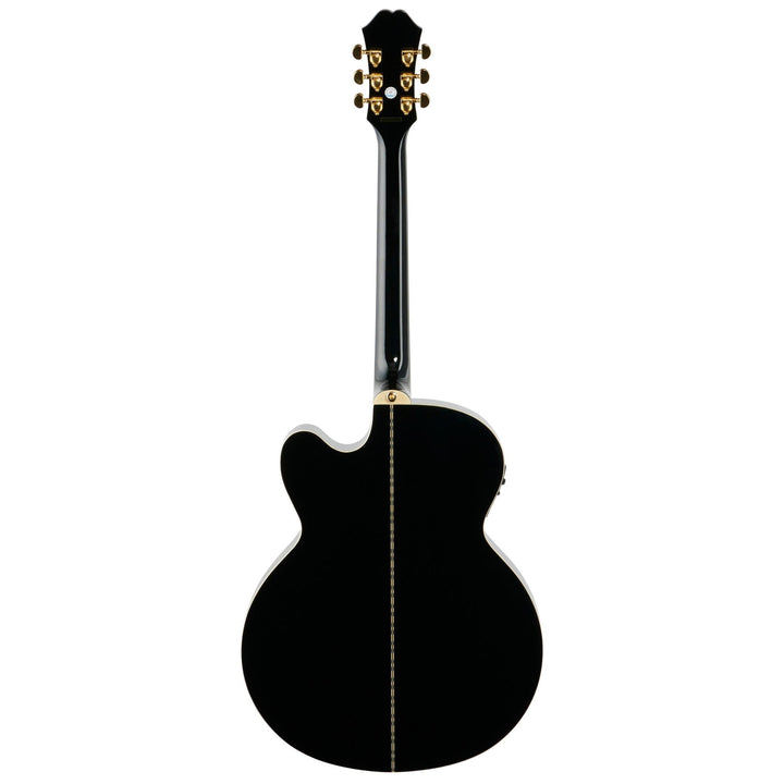 Epiphone J-200 EC Studio Acoustic-Electric Guitar, Black