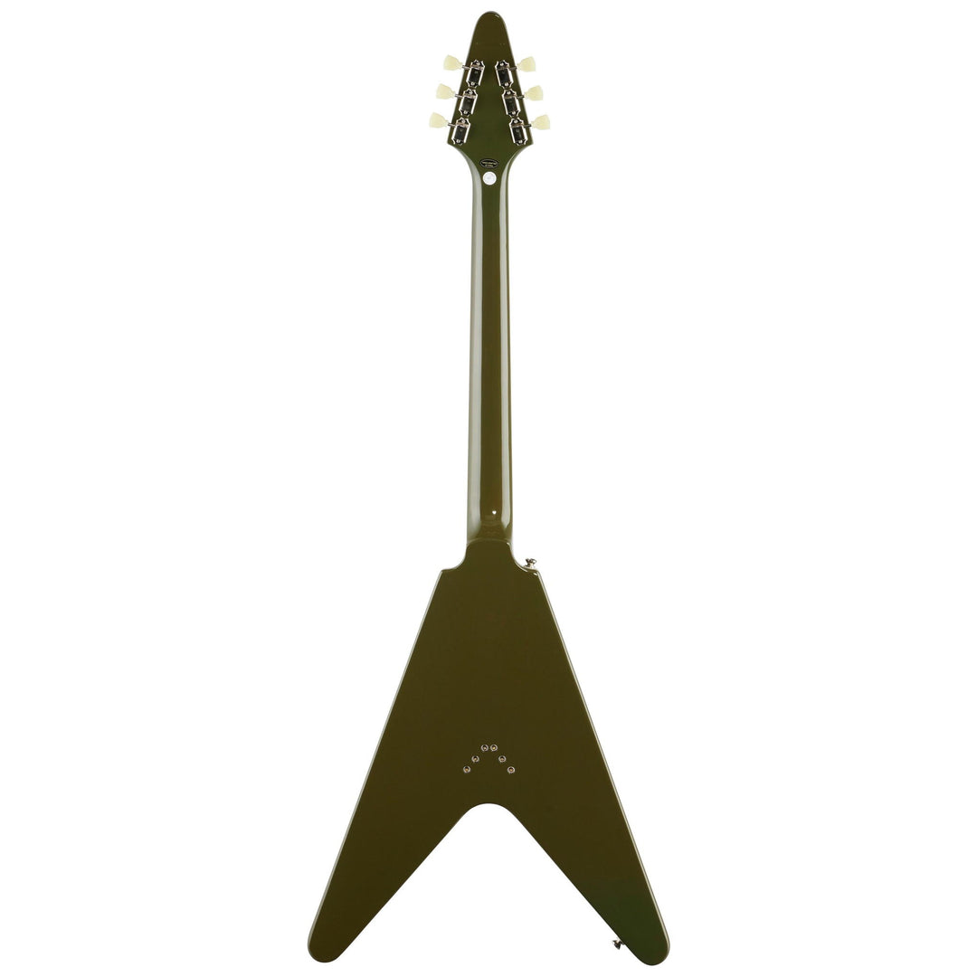 Epiphone Exclusive Flying V Electric Guitar, Olive Drab Green