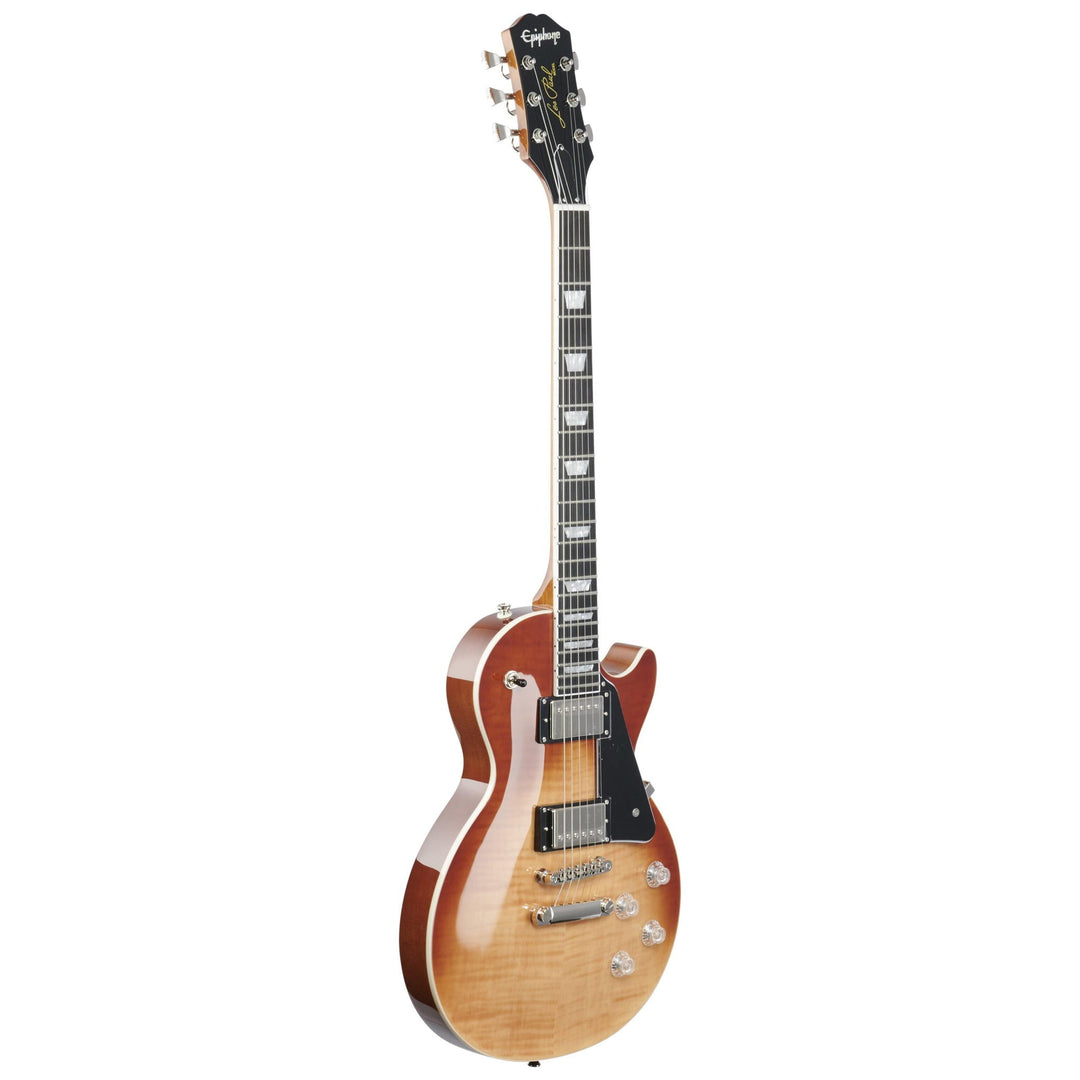 Epiphone Les Paul Modern Figured Electric Guitar, Caffe Latte Fade