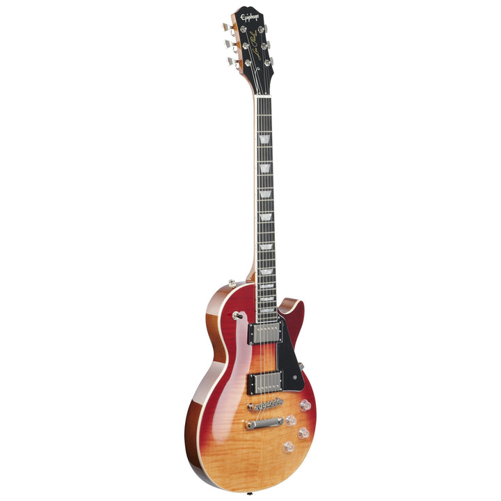 Epiphone Les Paul Modern Figured Electric Guitar, Magma Orange Fade