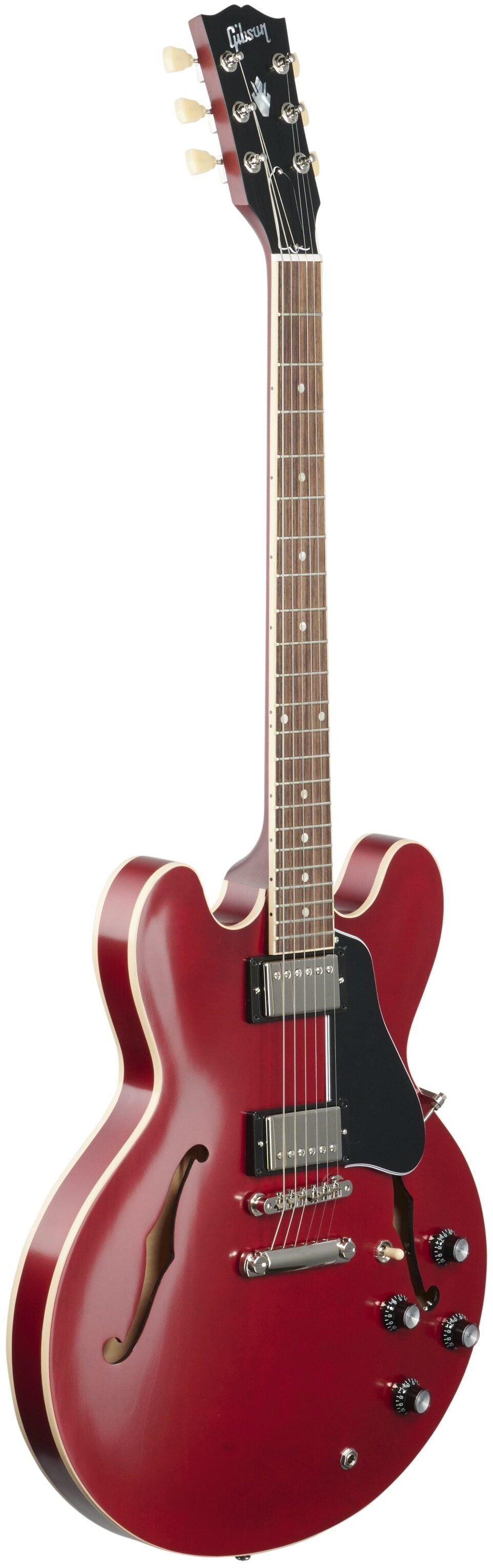 Gibson ES-335 Dot Satin Electric Guitar, Cherry – Same Day Music