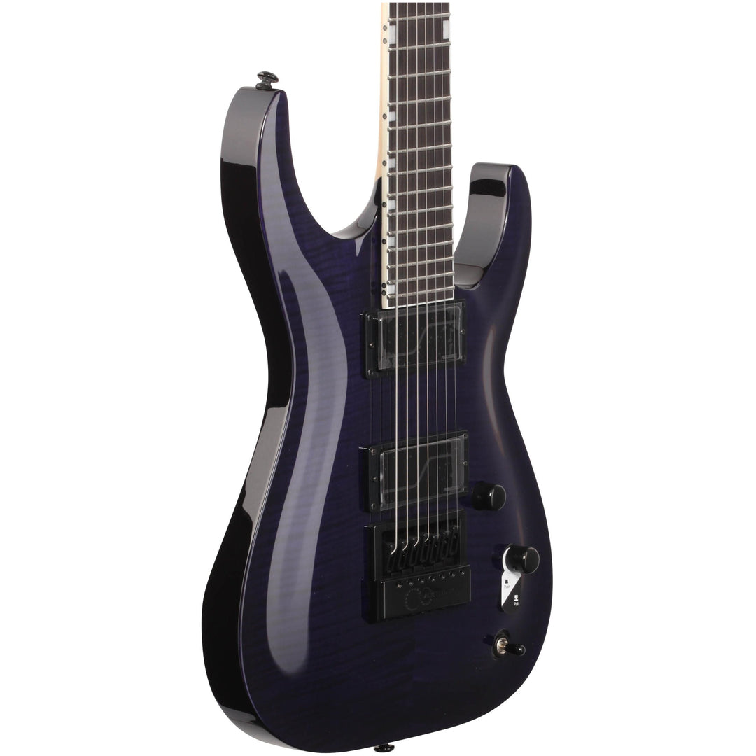 ESP LTD Brian Head Welch SH-7 See-Thru Purple 7-String Electric Guitar