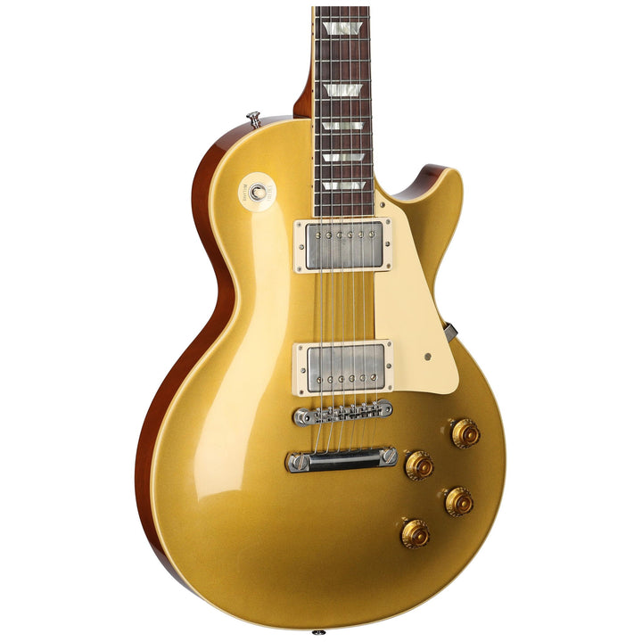 Gibson Custom 57 Les Paul Standard Goldtop VOS Electric Guitar, Gold Top