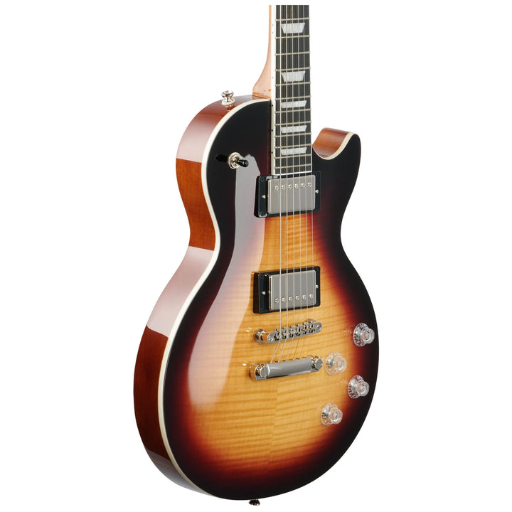 Epiphone Les Paul Modern Figured Electric Guitar, Bourbon Burst