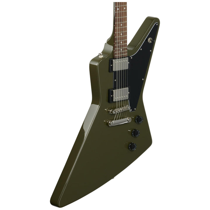 Epiphone Exclusive Explorer Electric Guitar, Olive Drab Green