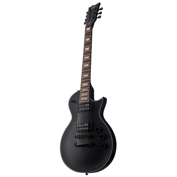 ESP LTD Eclipse EC-257 Black Satin 7-String Electric Guitar