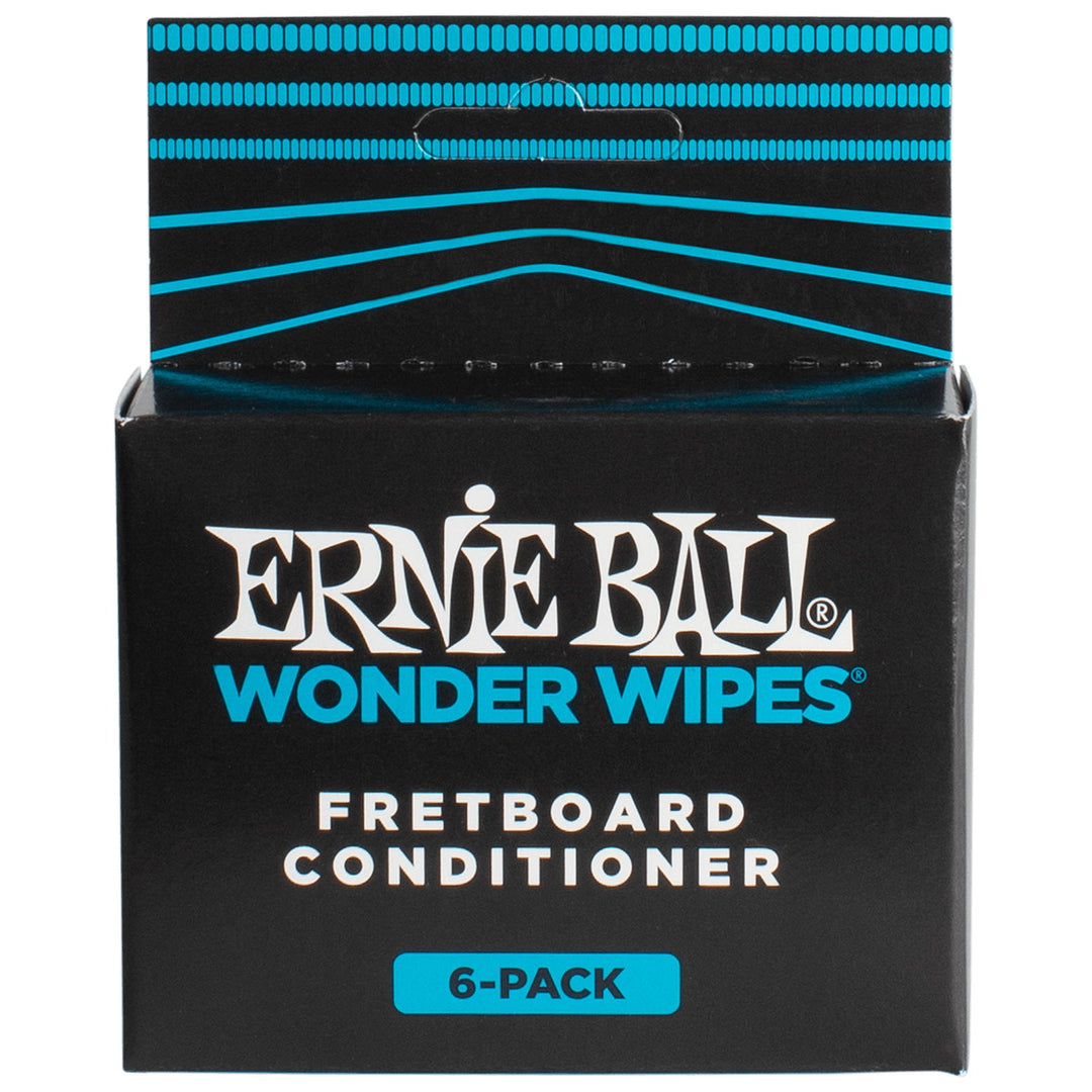 Ernie Ball Wonder Wipes Fretboard Conditioner 6-Pack