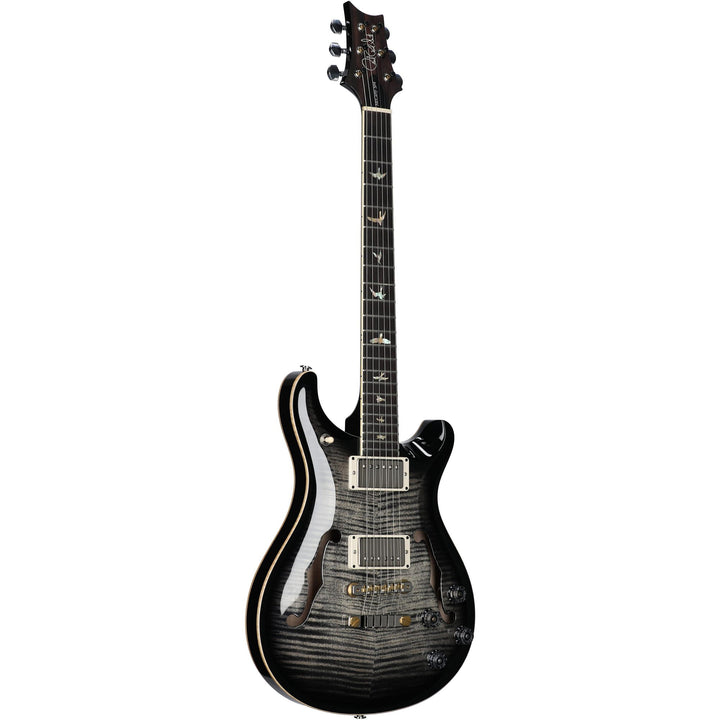 PRS Paul Reed Smith McCarty 594 Hollowbody II 10 Top Electric Guitar (with Case), Charcoal Burst