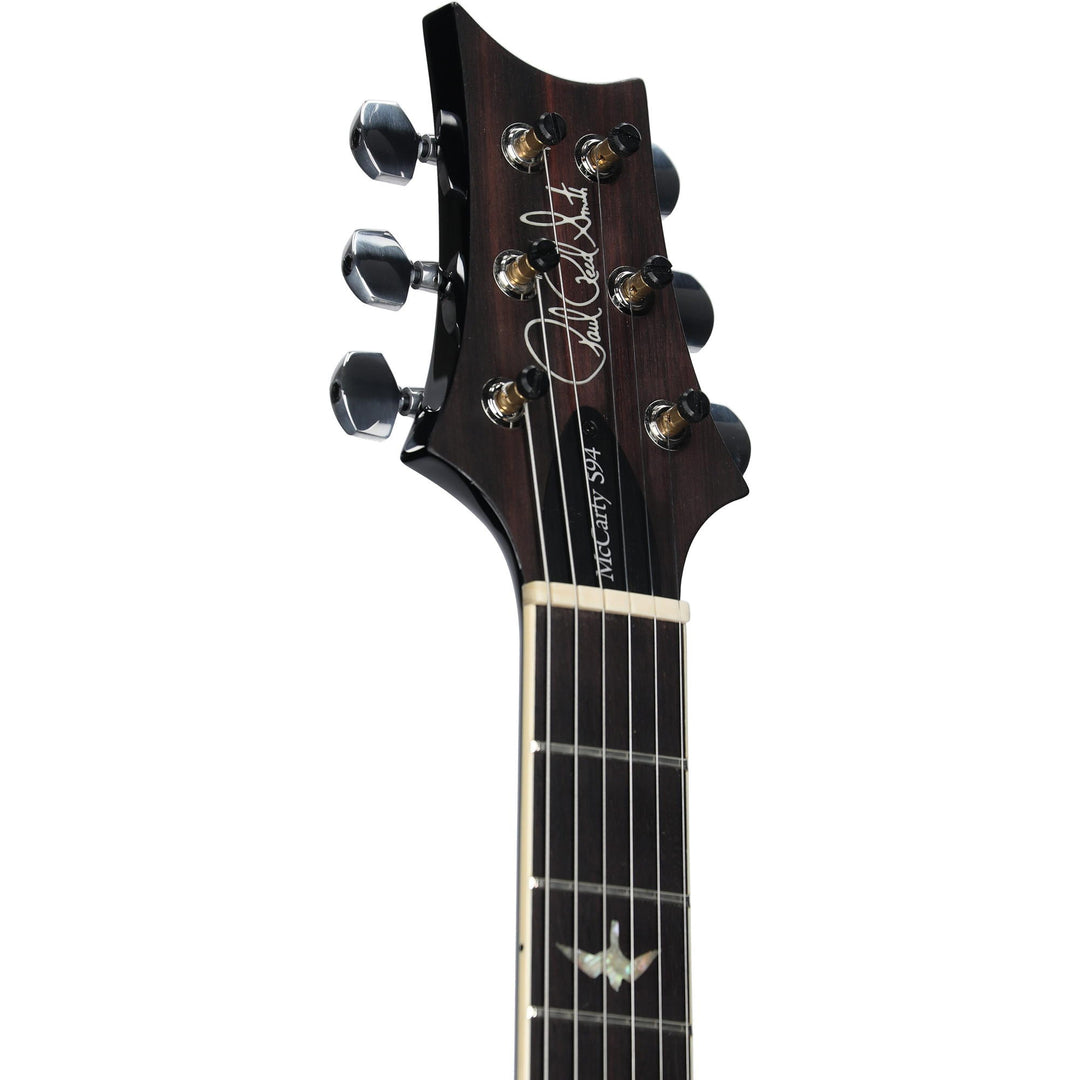 PRS Paul Reed Smith McCarty 594 Hollowbody II 10 Top Electric Guitar (with Case), Charcoal Burst