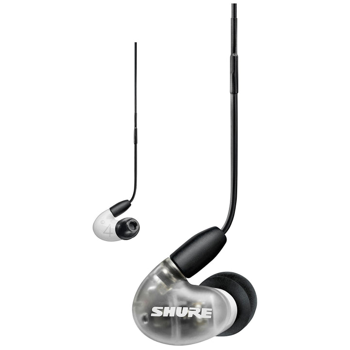 Shure AONIC 4 Sound Isolating Earphones, White