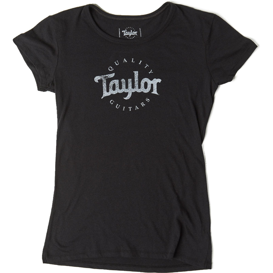 Taylor Ladies Logo Black T-Shirt