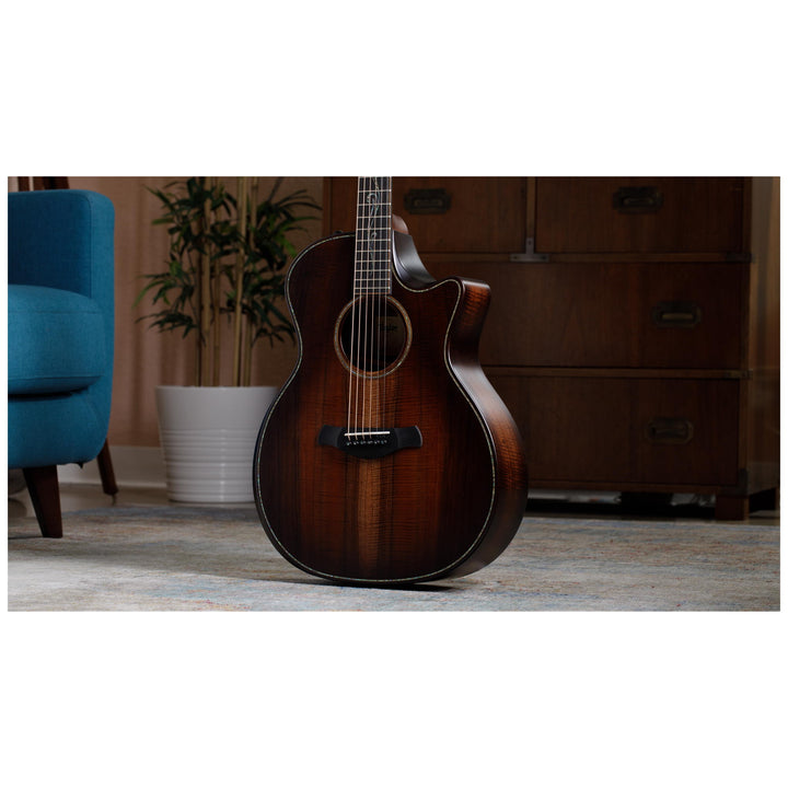 Taylor K24ce Builder's Edition Acoustic-Electric Guitar, Kona Burst