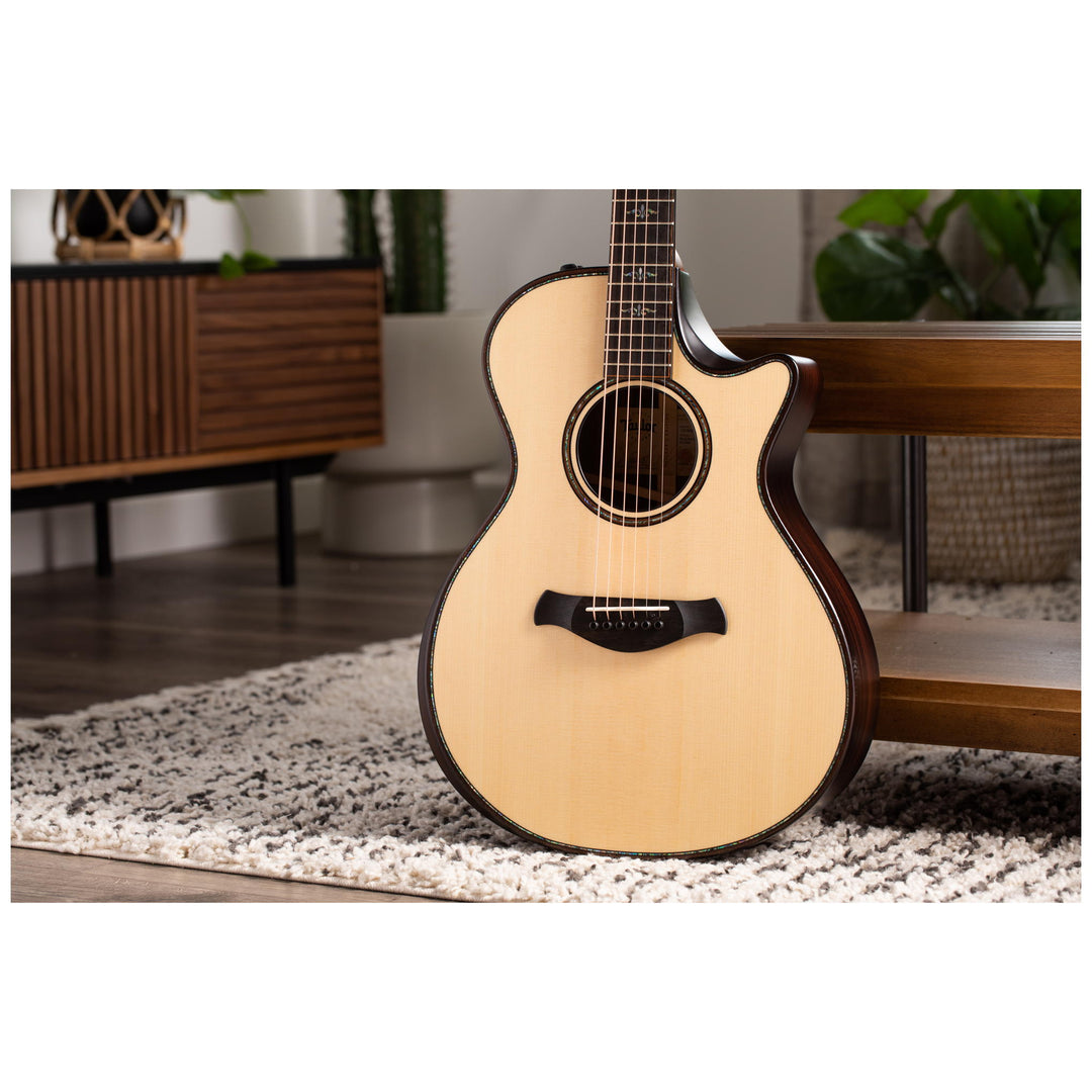 Taylor 912ce Builder's Edition Acoustic-Electric Guitar, Natural