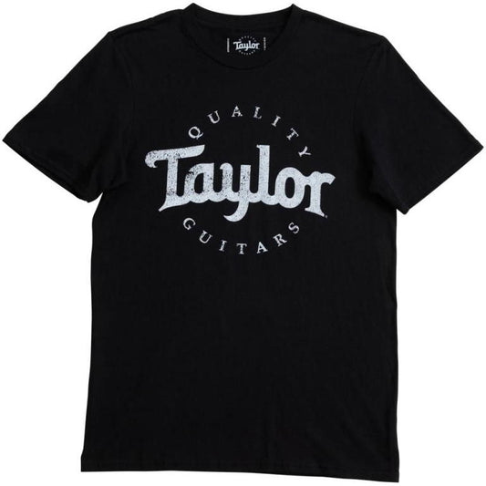 Taylor Mens Distressed Logo T-Shirt