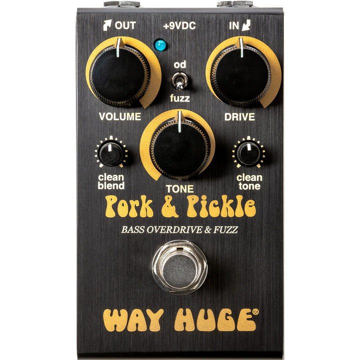 Way Huge Pork & Pickle Bass Overdrive & Fuzz Pedal