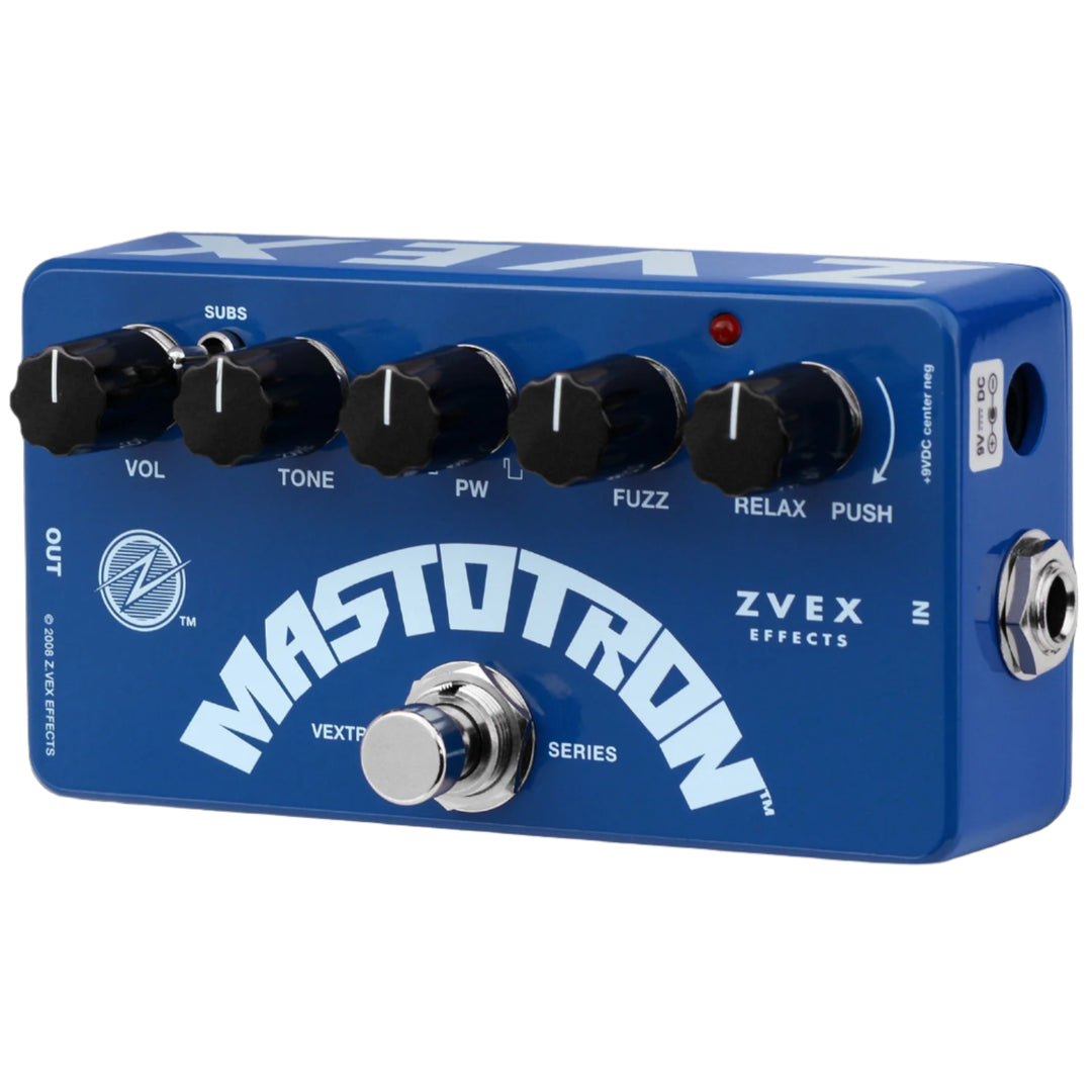 ZVEX Mastotron Silicon Fuzz Pedal Angle