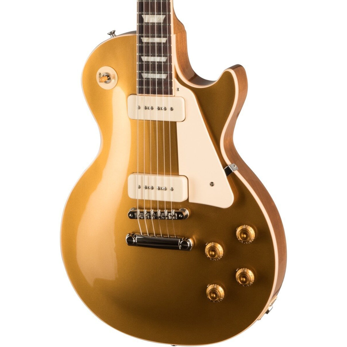 Gibson Les Paul Standard '50s P90 Gold Top Electric Guitar – Same 