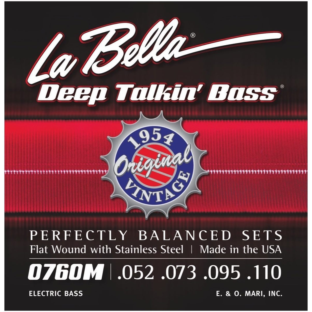 La Bella 0760M Deep Talkin Electric Bass Strings