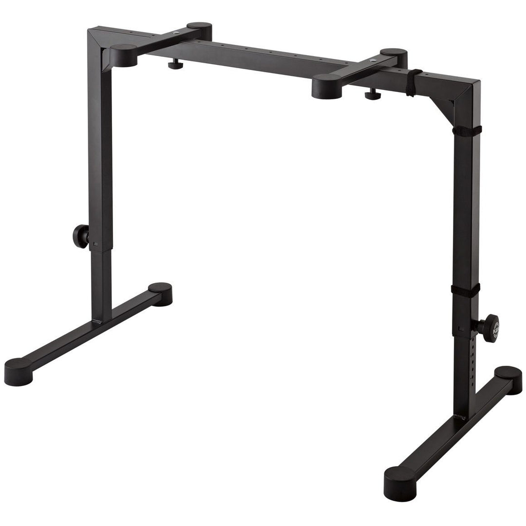 K&M Omega Table-Style Keyboard Stand, Black