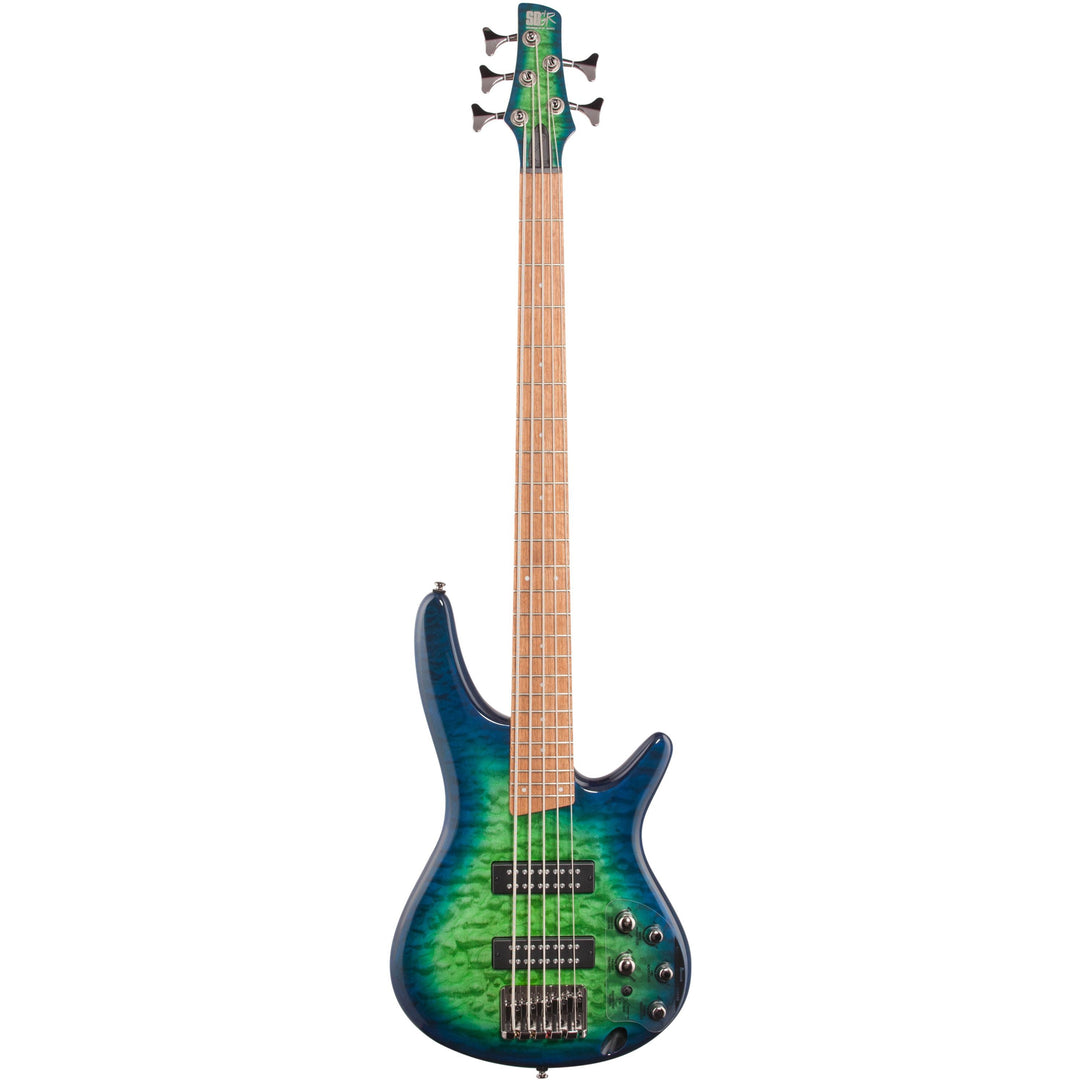 Ibanez SR405EQM Surreal Blue Burst 5-String Electric Bass