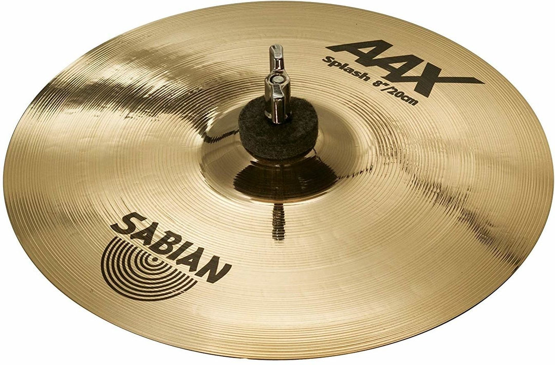 Sabian AAX Splash Cymbal, Brilliant Finish, 8 Inch