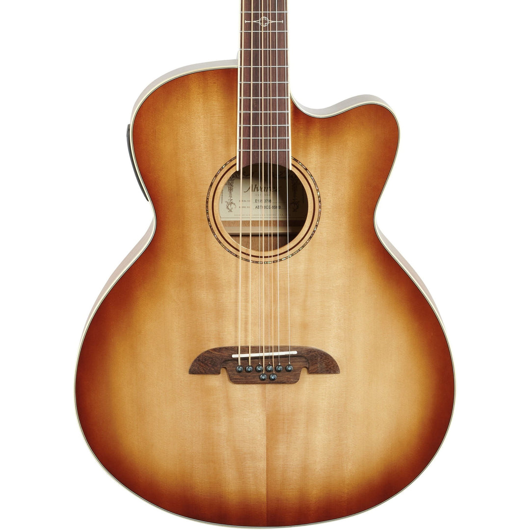 Alvarez Artist Series Baritone Acoustic-Electric Guitar, 8-String, Shaded Burst