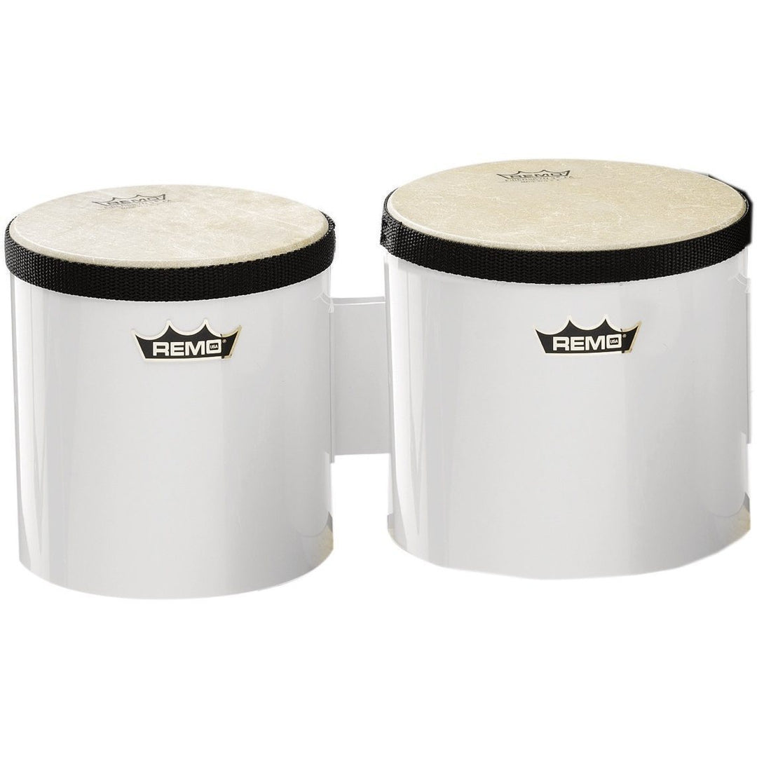 Remo BG-5300 Pre-Tuned Bongo Set, White