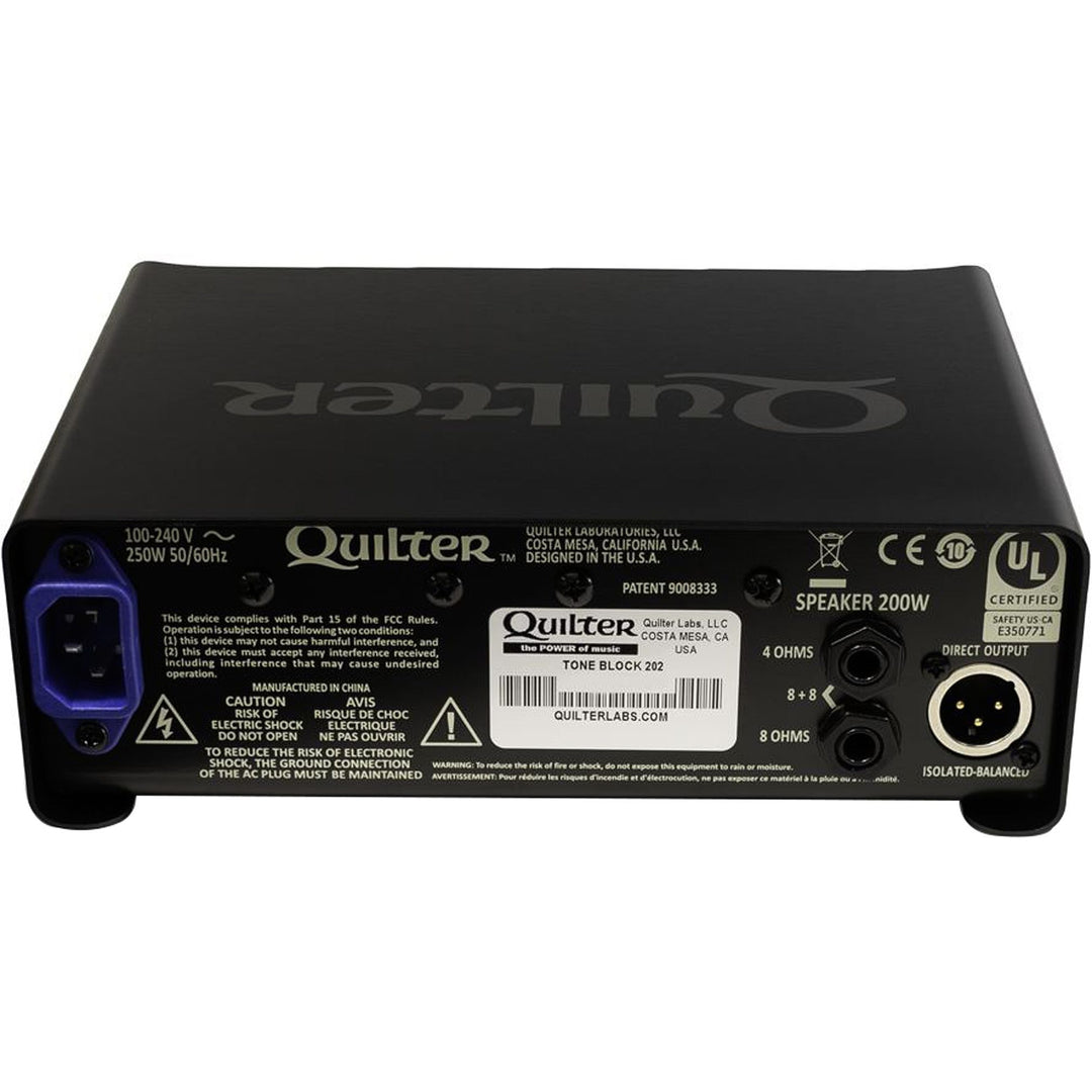 Quilter Tone Block 202 Amplifier Head (200 Watts)