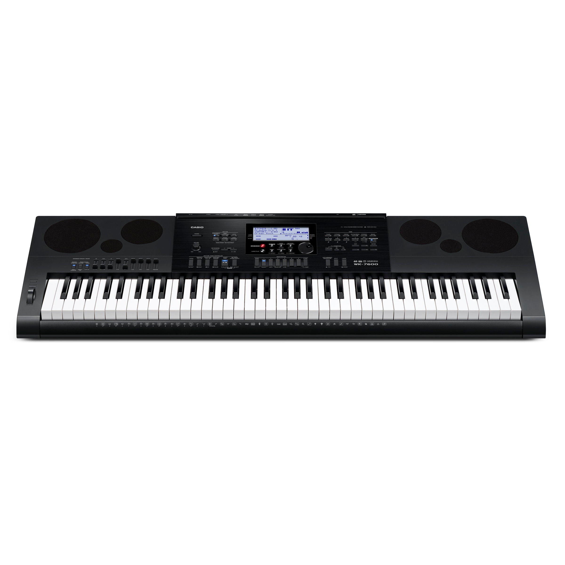 Casio WK-7600 76-Key Keyboard / Workstation – Same Day Music