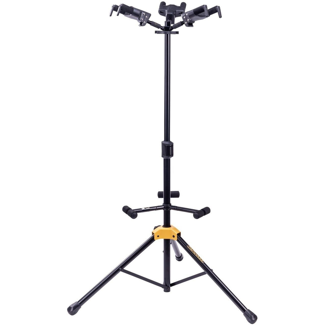 Hercules GS432B PLUS Auto Grip Triple Guitar Stand