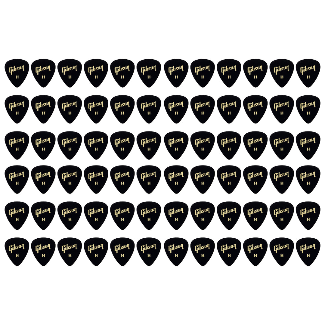 Gibson Heavy Guitar Picks, 72 Pack