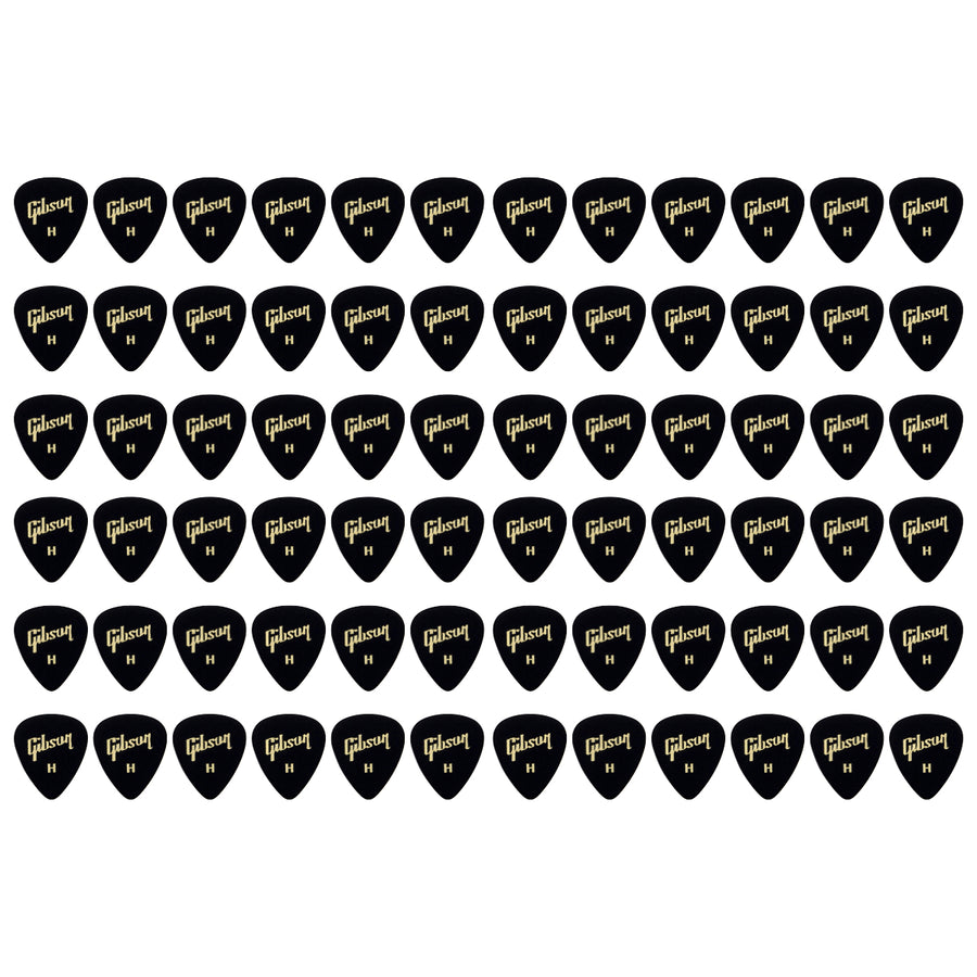 Gibson Heavy Guitar Picks, 72 Pack