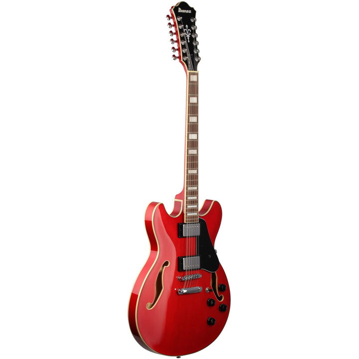 Ibanez Artcore AS7312 Transparent Cherry Red 12-String Electric Guitar